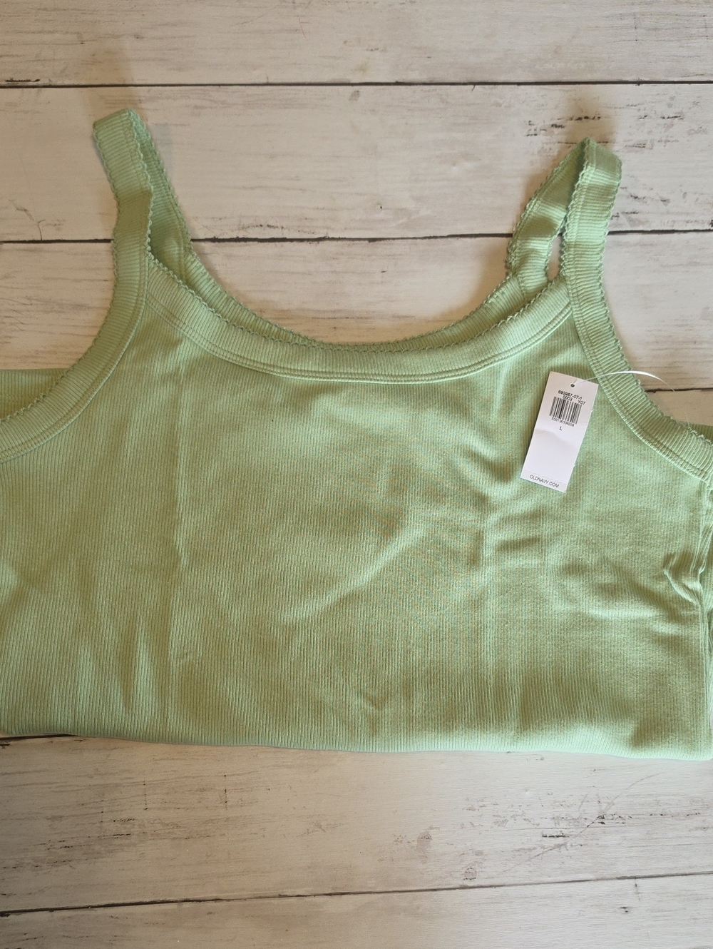 Old Navy Sage Green Ribbed Tank